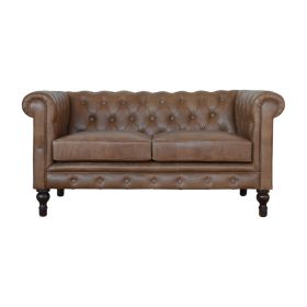 Buffalo Leather Chesterfield Buffalo Leather Chesterfield