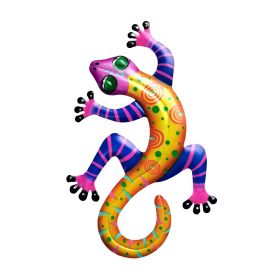 1Pc Geckos Inspiration Wall Art, Metal Colorful 3D Iron Hanging Wall Art Decor Ornaments, For Living Room Patio Balcony Fence Home Decor (6*8inch) 1Pc Geckos Inspiration Wall Art, Metal Colorful 3D Iron Hanging Wall Art Decor Ornaments, For Living Room Patio Balcony Fence Home Decor (6*8inch)